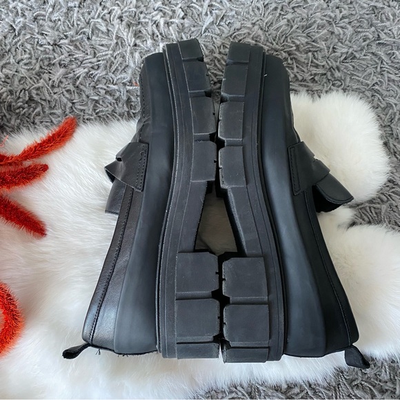 SIMONS Black Leather Loafers - Picture 6 of 11